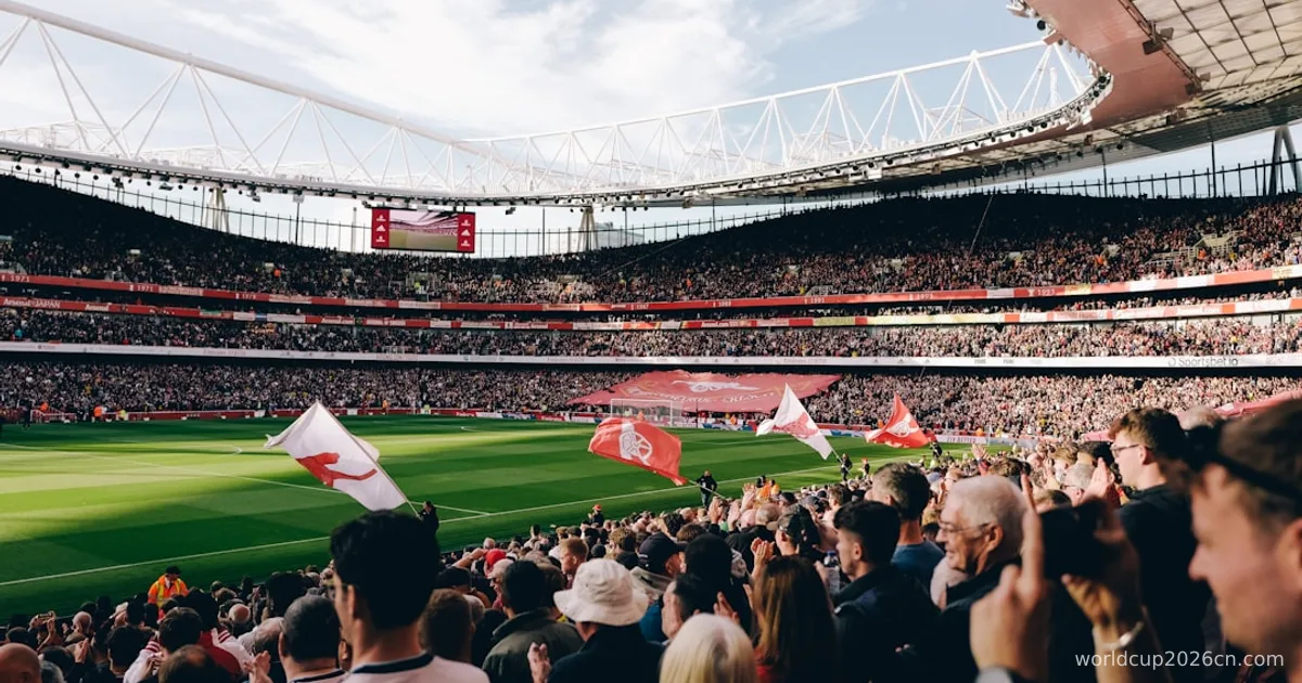 a crowd of people in a stadium